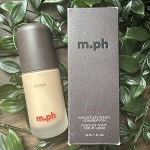 m.ph Mary Phillips Le Skin Weightless Serum Foundation - Shade Fair 40 W - NEW